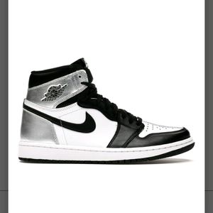Jordan 1 Retro High Silver Toe